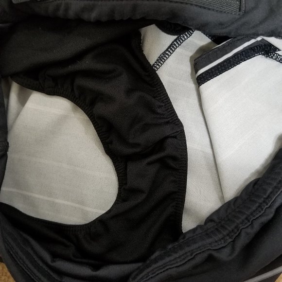 Athleta shorts XS Ready Set Go Running striped gym workout running athletic - Picture 9 of 12